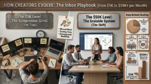 How Creators Actually Scale From $5K to $50K a Month It's Not More Content