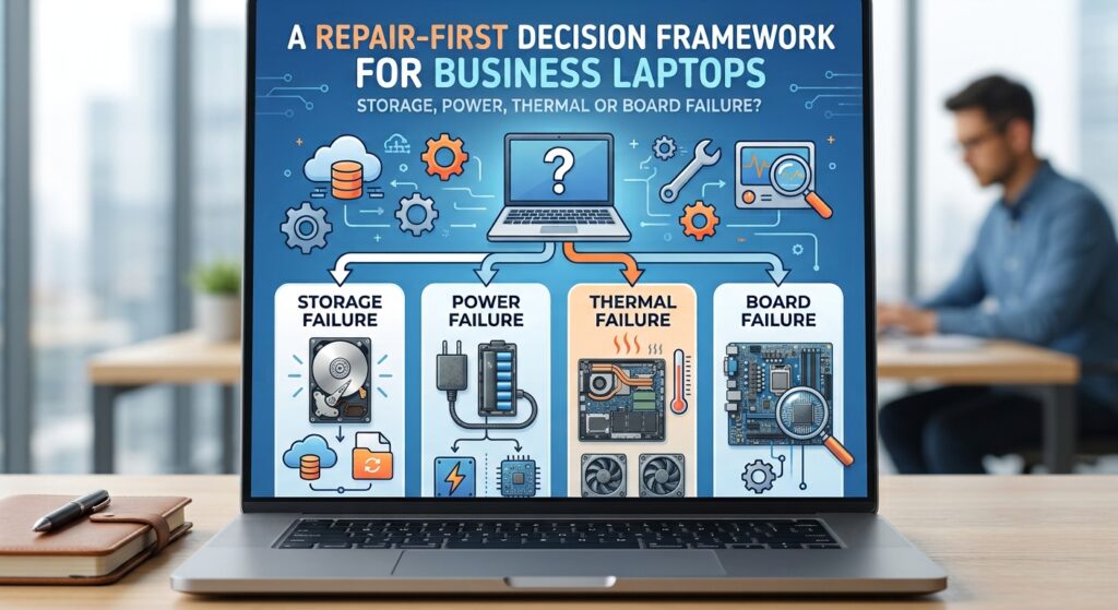 A Repair-First Decision Framework for Business Laptops