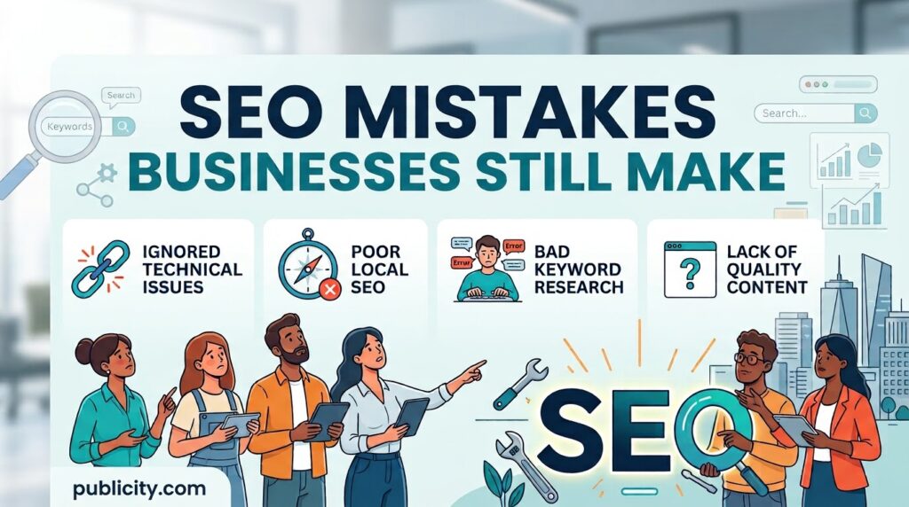 SEO Mistakes Small Businesses Still Make