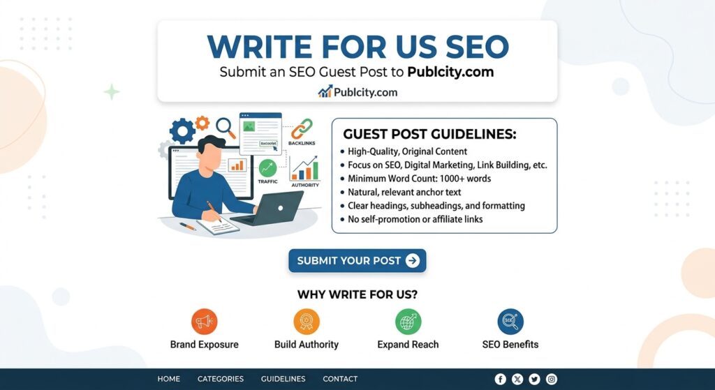 Write for Us SEO