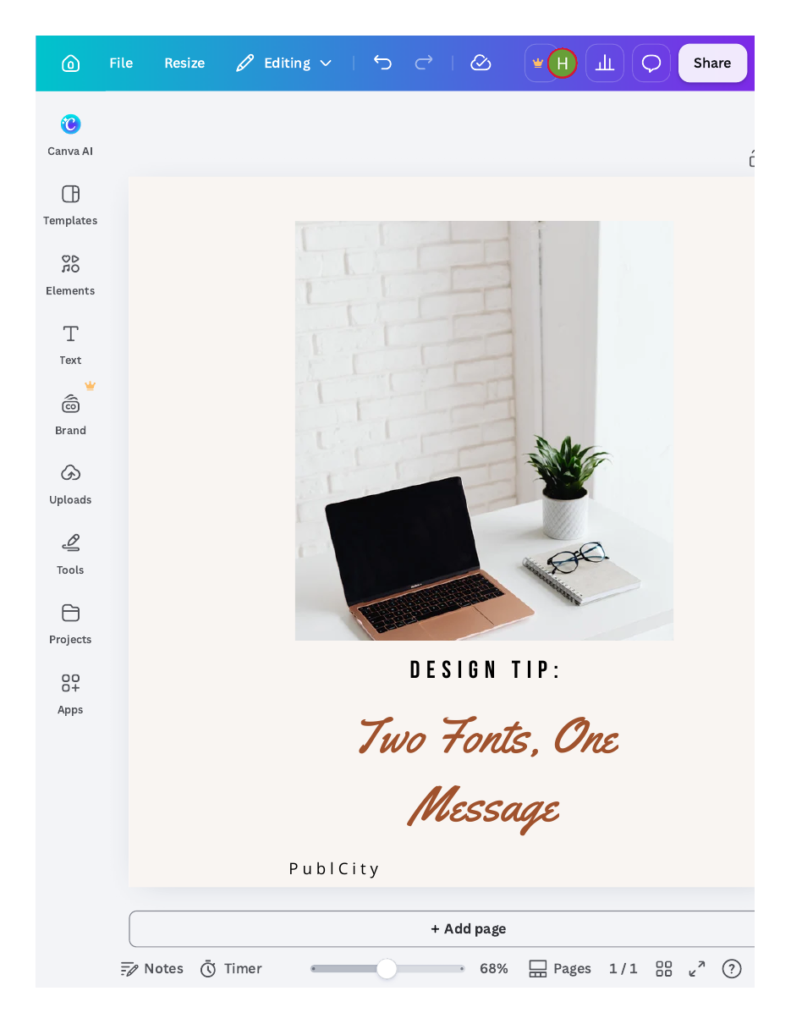 Canva Tutorial for Beginners: Create Your First Design